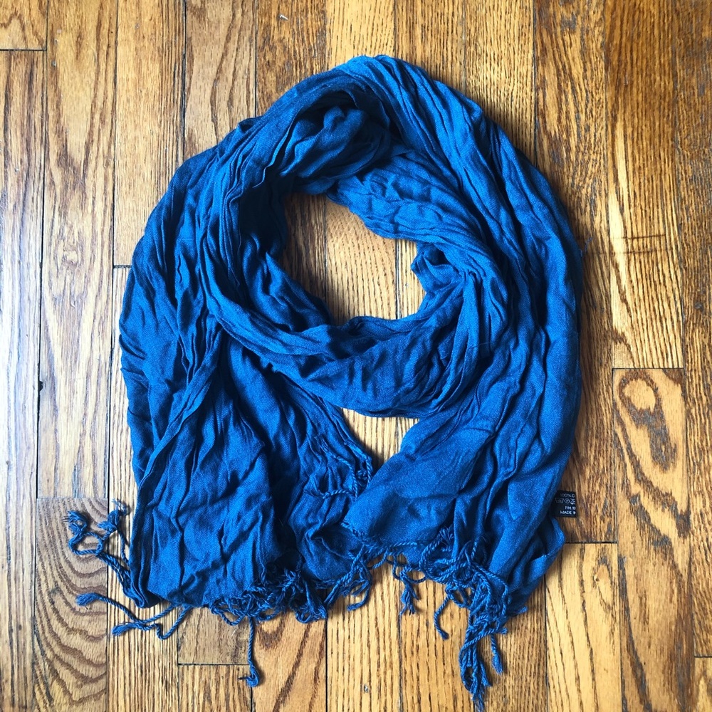 Blue Scarf